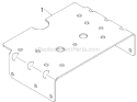 Chassis Engine Pulleys Diagram and Parts List for ST268EP ST 268EP 96191003804 - 2012-07 Husqvarna Snow Blower