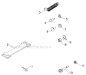 Accessories Diagram and Parts List for ST268EP ST 268EP 96191003804 - 2012-07 Husqvarna Snow Blower