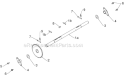 Drive Diagram and Parts List for ST276EP ST 276EP 96191003902 - 2011-05 Husqvarna Snow Blower