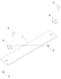 Auger Housing Impeller Diagram and Parts List for ST276EP ST 276EP 96191003902 - 2011-05 Husqvarna Snow Blower