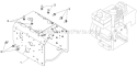 Chassis Engine Pulleys Diagram and Parts List for ST276EP ST 276EP 96191003903 - 2011-07 Husqvarna Snow Blower