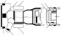 Decals Diagram and Parts List for ST276EP ST 276EP 96191003904 - 2012-06 Husqvarna Snow Blower