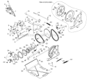 Drive Diagram and Parts List for ST276EP ST 276EP 96191003904 - 2012-06 Husqvarna Snow Blower