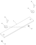 Auger Housing Impeller Diagram and Parts List for ST276EP ST 276EP 96191003905 - 2012-05 Husqvarna Snow Blower