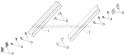 Auger Housing Impeller Diagram and Parts List for ST276EP ST 276EP 96191003905 - 2012-05 Husqvarna Snow Blower