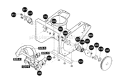 Part Location Diagram of 601002088 Husqvarna Auger, Assembly Complete