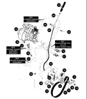 Part Location Diagram of 601001517 Husqvarna Spacer, Sleeve .250x.47x.20