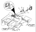 Page B Diagram and Parts List for ST521E ST 521 E 1998-02 Husqvarna Snow Blower