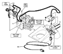 Page F Diagram and Parts List for ST521E ST 521 E 1998-02 Husqvarna Snow Blower