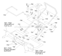 Page H Diagram and Parts List for ST521M ST 521 M 1997-10 Husqvarna Snow Blower