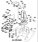 Part Location Diagram of 601002036 Husqvarna Nut, 5/16-18