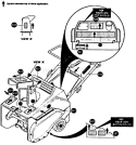 Page E Diagram and Parts List for ST521M ST 521 M 1998-01 Husqvarna Snow Blower