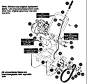 Page F Diagram and Parts List for ST521M ST 521 M 1998-01 Husqvarna Snow Blower