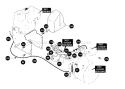 Part Location Diagram of 601002102 Husqvarna Bracket, Compact Cable