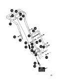 Part Location Diagram of 601001550 Husqvarna Bumper, Rect