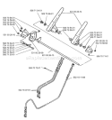 Page E Diagram and Parts List for ST723 ST 723 1999-10 Husqvarna Snow Blower