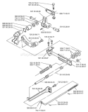 Page G Diagram and Parts List for ST723 ST 723 1999-10 Husqvarna Snow Blower