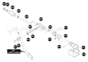 Part Location Diagram of 601001569 Husqvarna Knob, Sleeve