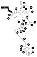 Part Location Diagram of 601001565 Husqvarna Rod, Assembly Yoke "Panel"