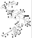 Part Location Diagram of 601001473 Husqvarna Flatwasher, .680x1.12x.060