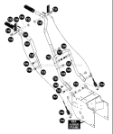 Part Location Diagram of 601001545 Husqvarna Stop, Plastic .375