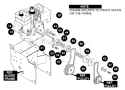 Part Location Diagram of 601001437 Husqvarna Belt, V 3L 33.13Lg