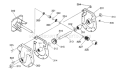 Page K Diagram and Parts List for ST826E ST 826 E 1995-01 Husqvarna Snow Blower