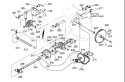 Page G Diagram and Parts List for ST826E ST 826 E 1995-01 Husqvarna Snow Blower