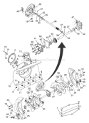 Part Location Diagram of 532435543 Husqvarna Auger Assembly, Right Hand