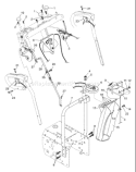 Page C Diagram and Parts List for ST9027 ST 9027 HU9027STB -954223074 -2003-08 Husqvarna Snow Blower