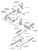 Page J Diagram and Parts List for ST926 ST 926 1996-12 Husqvarna Snow Blower