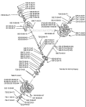 Page A Diagram and Parts List for ST926 ST 926 1999-10 Husqvarna Snow Blower