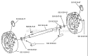 Page B Diagram and Parts List for ST926 ST 926 1999-10 Husqvarna Snow Blower