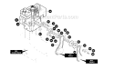 Page J Diagram and Parts List for ST927E ST 927 E 1997-11 Husqvarna Snow Blower