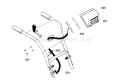 Page N Diagram and Parts List for ST927E ST 927 E 1997-11 Husqvarna Snow Blower