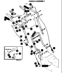 Page J Diagram and Parts List for ST927E ST 927 E 1998-01 Husqvarna Snow Blower