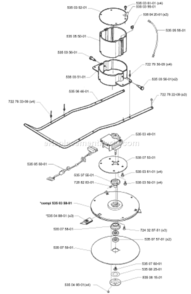 Page E Diagram and Parts List for SOLAR 1999-02 Husqvarna Lawn Mower
