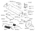 Part Location Diagram of 535088501 Husqvarna Control Board