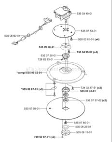 Page D Diagram and Parts List for SOLAR 2001-01 Husqvarna Lawn Mower