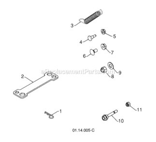 Accessories_A Diagram and Parts List for ST 2012-08 Husqvarna Snow Blower