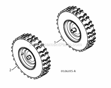 Page Z Diagram and Parts List for ST 2012-08 Husqvarna Snow Blower