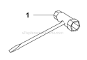 Part Location Diagram of 521532901 Husqvarna Combi tool