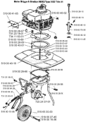 Part Location Diagram of 519653259 Husqvarna Wheel