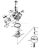 Part Location Diagram of 640015 Tecumseh High Speed Bowl Nut