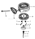 Page W Diagram and Parts List for TEC 1997-04 Husqvarna Engine