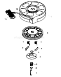 Page AC Diagram and Parts List for TEC 1997-04 Husqvarna Engine