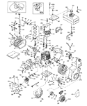 Part Location Diagram of 36454 Tecumseh Gasket Set