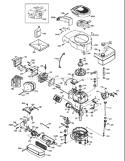 Part Location Diagram of 36200B Tecumseh Throttle Link