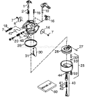 Page D Diagram and Parts List for TEC 1997-04 Husqvarna Engine