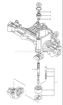 Page H Diagram and Parts List for K55J Tuff Torq  Transaxle Husqvarna Engine